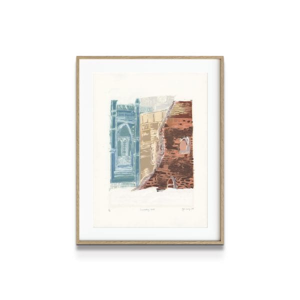 painting on white background
