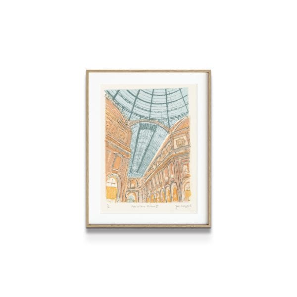 painting on white background