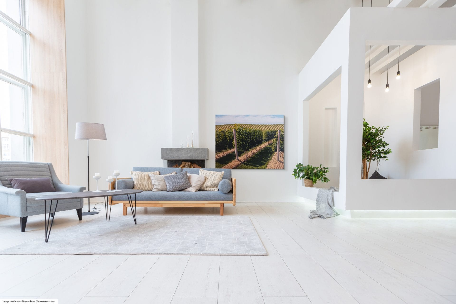 painting in interior