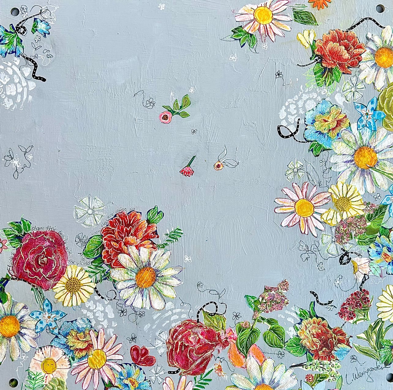 painting close up
