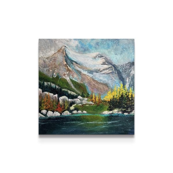 painting on white background