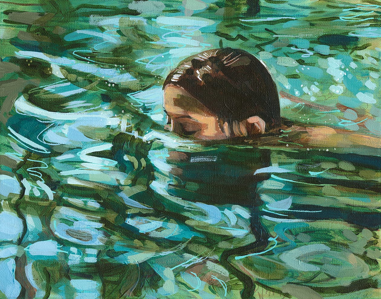 painting close up