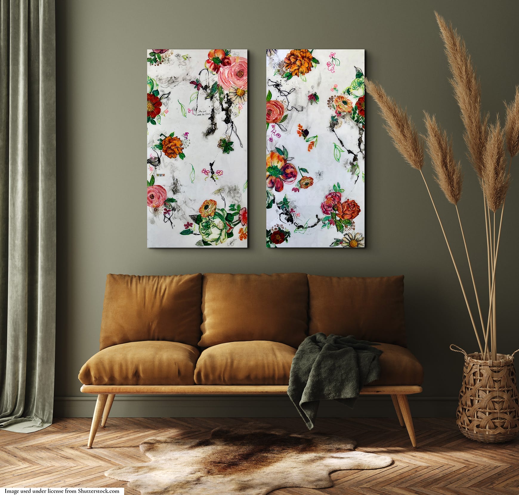painting in interior