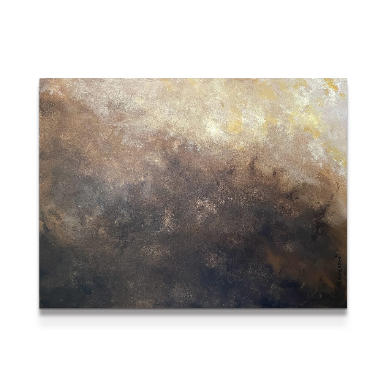painting on white background