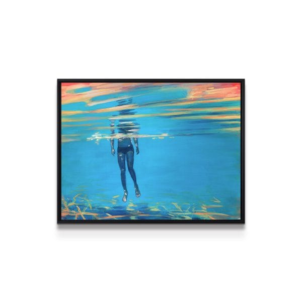painting on white background