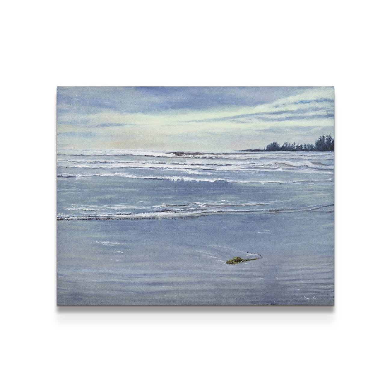 painting on white background