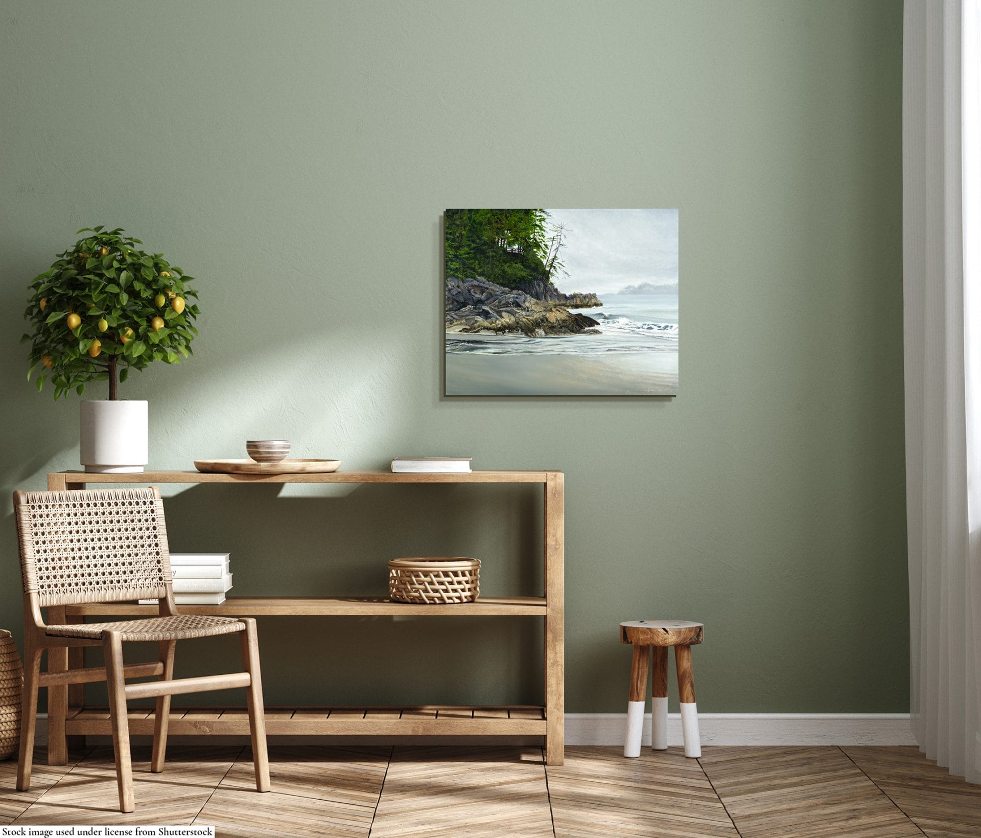 painting in interior