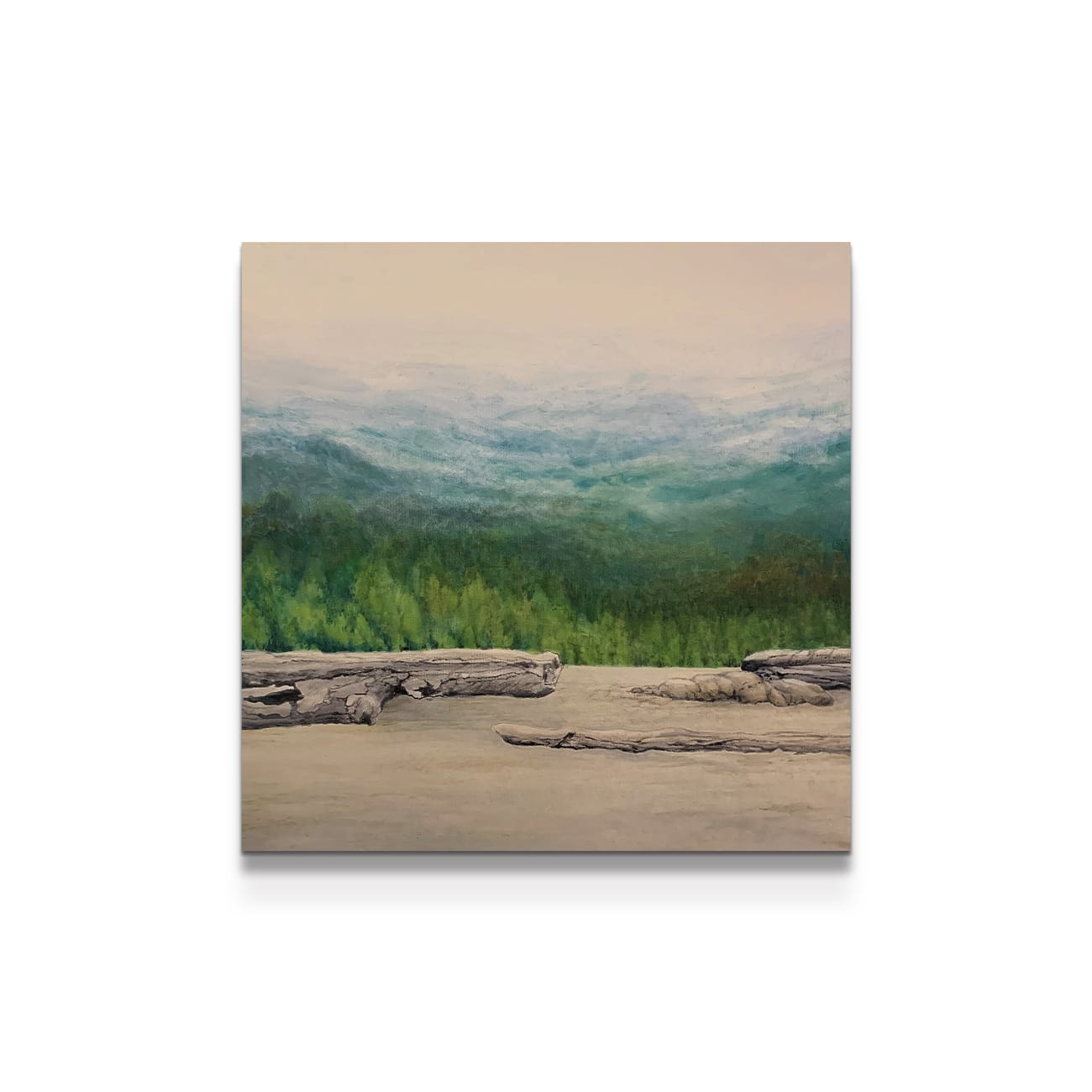 painting on white background