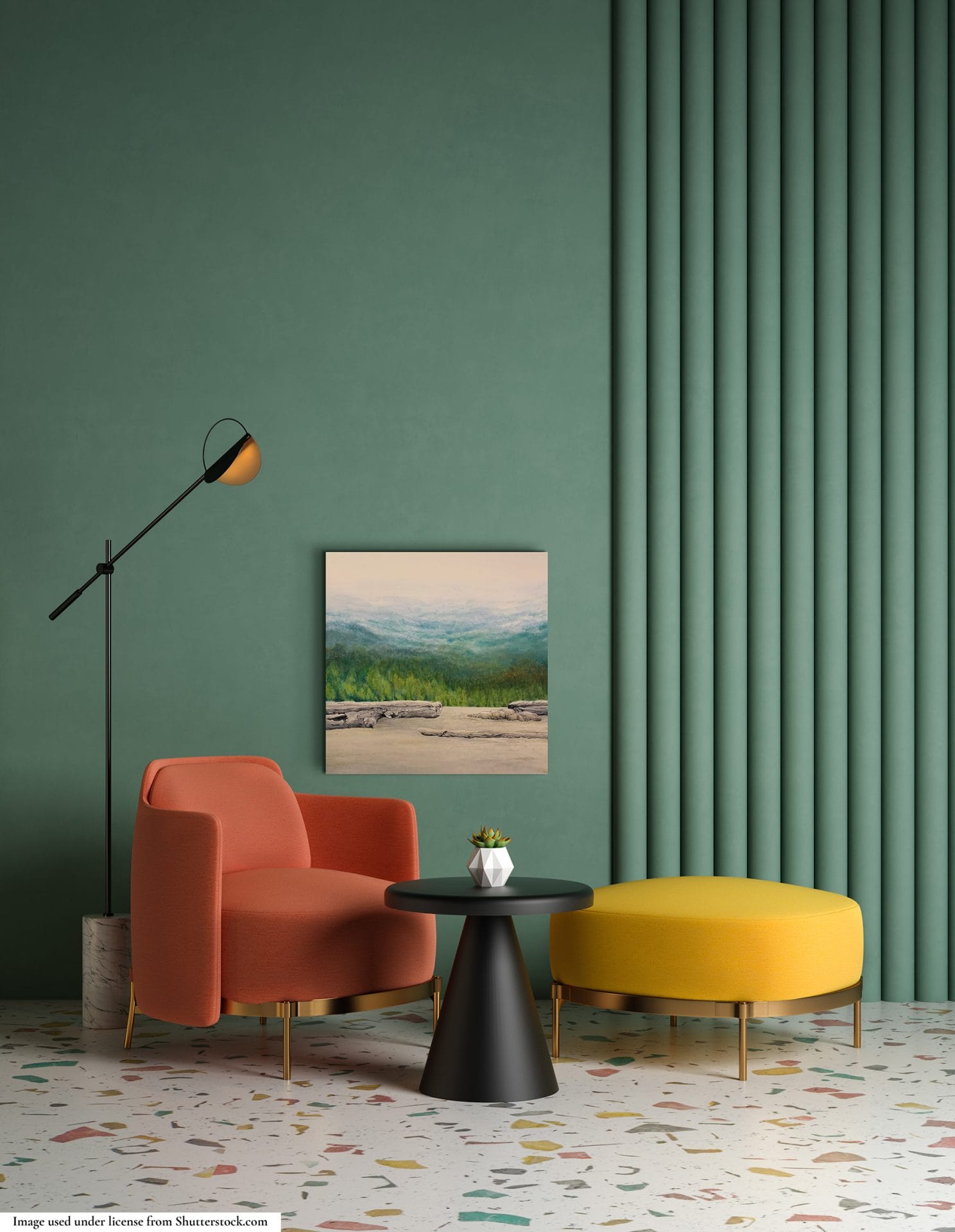 painting in interior