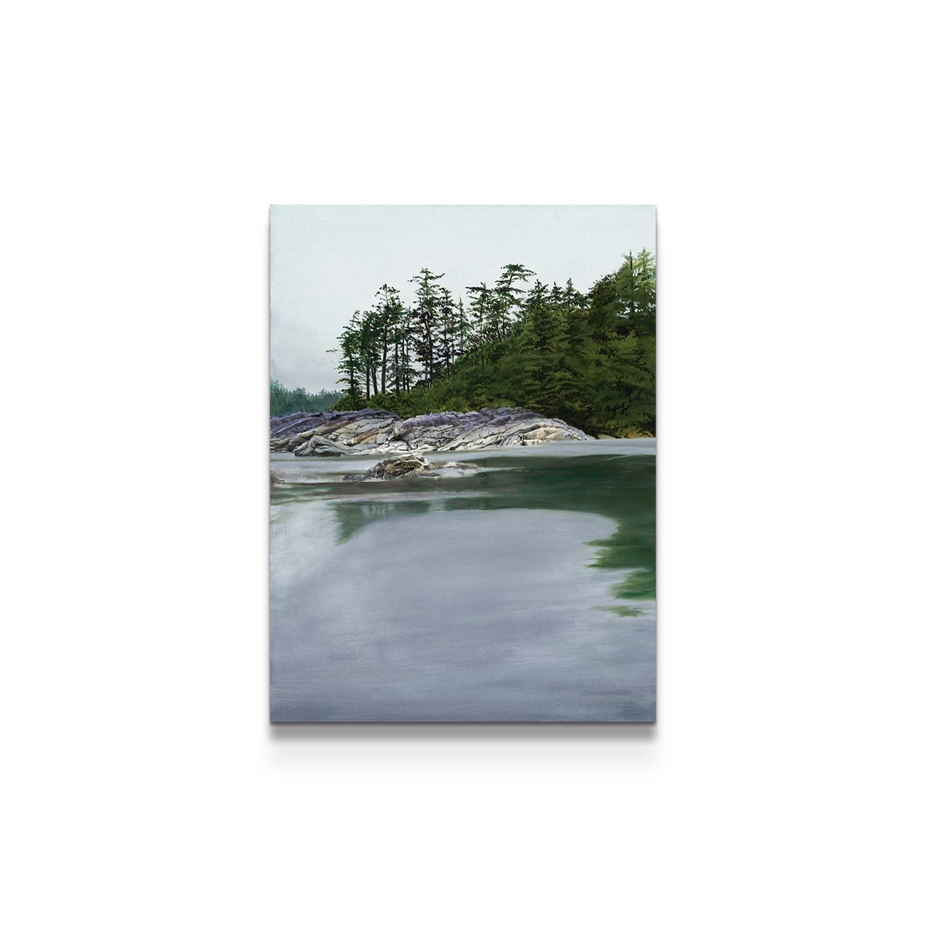 painting on white background