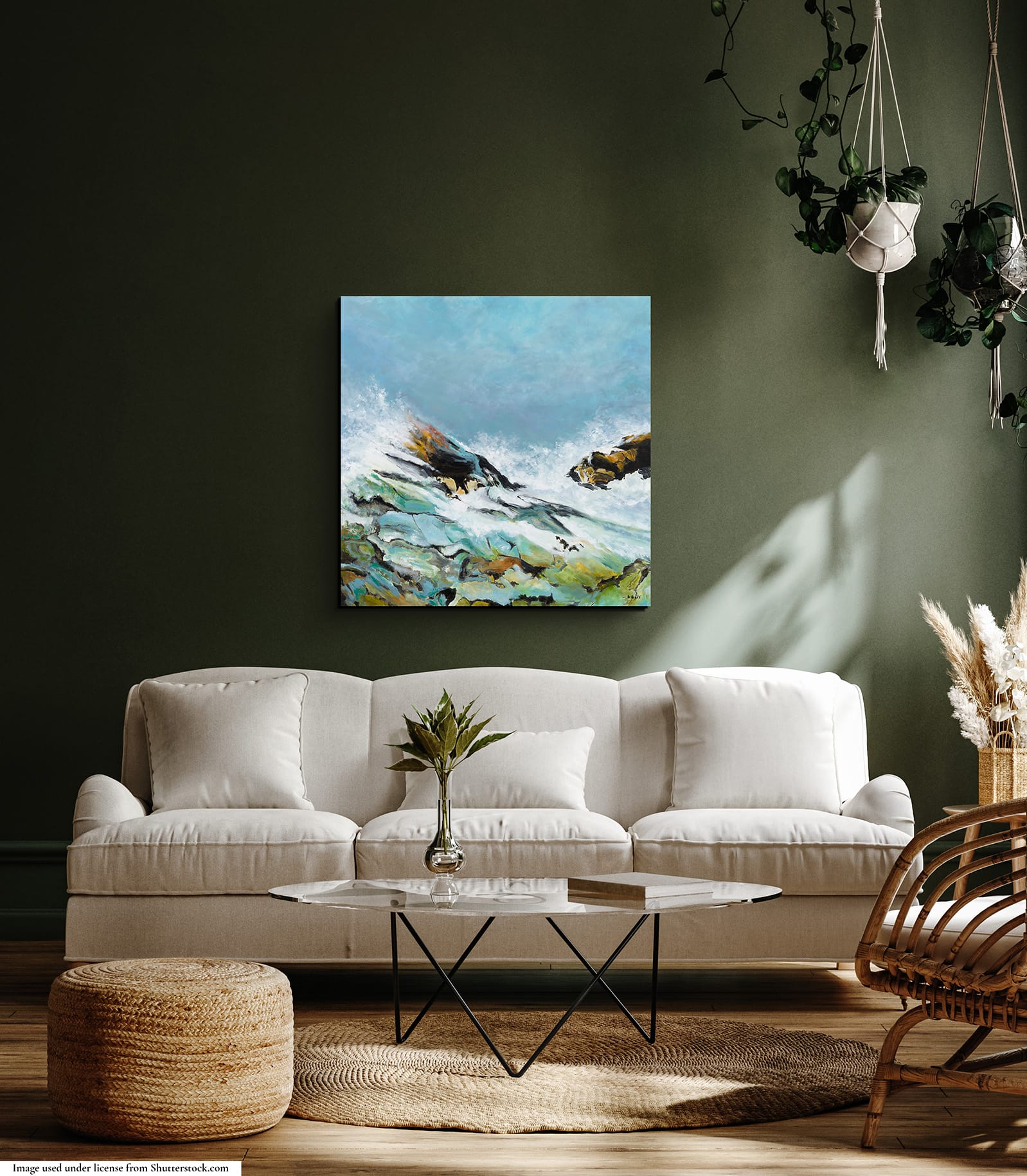 painting in interior