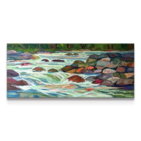 painting on white background