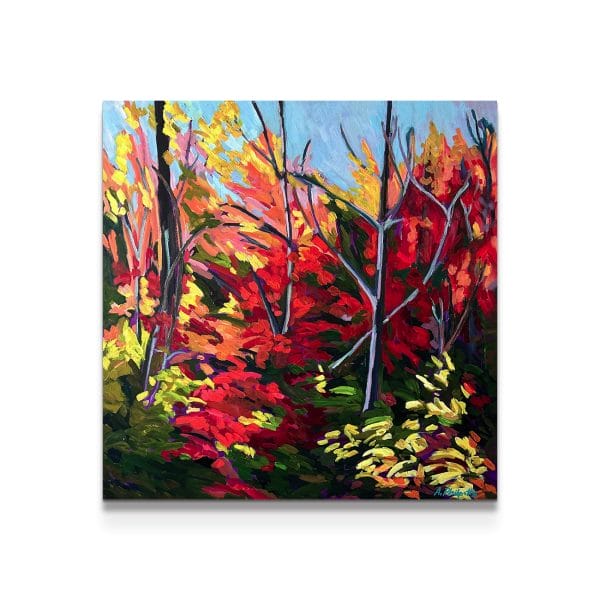 painting on white background