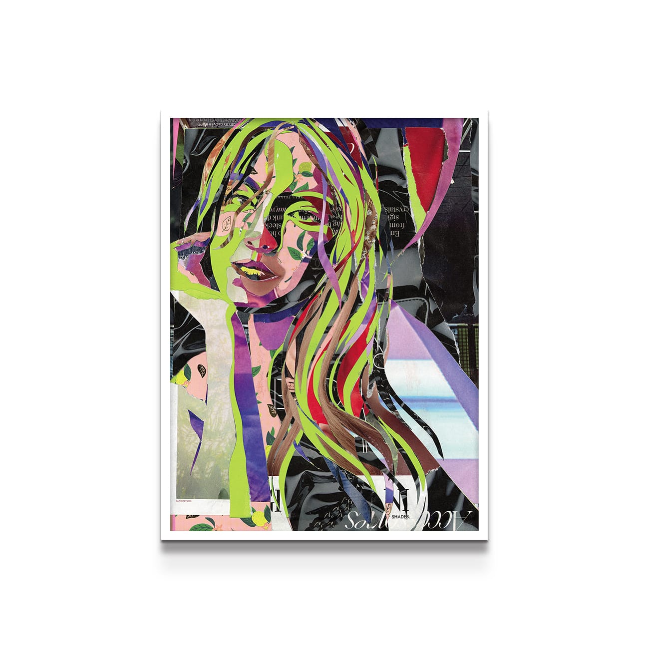 painting on white background