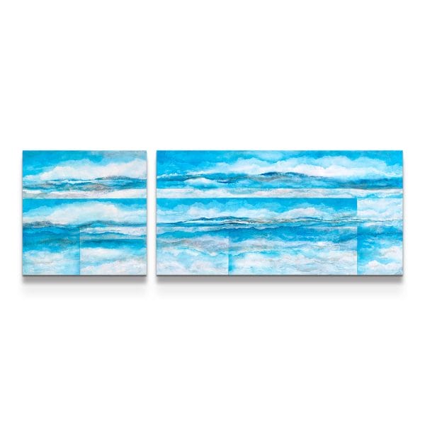 paintings on white background