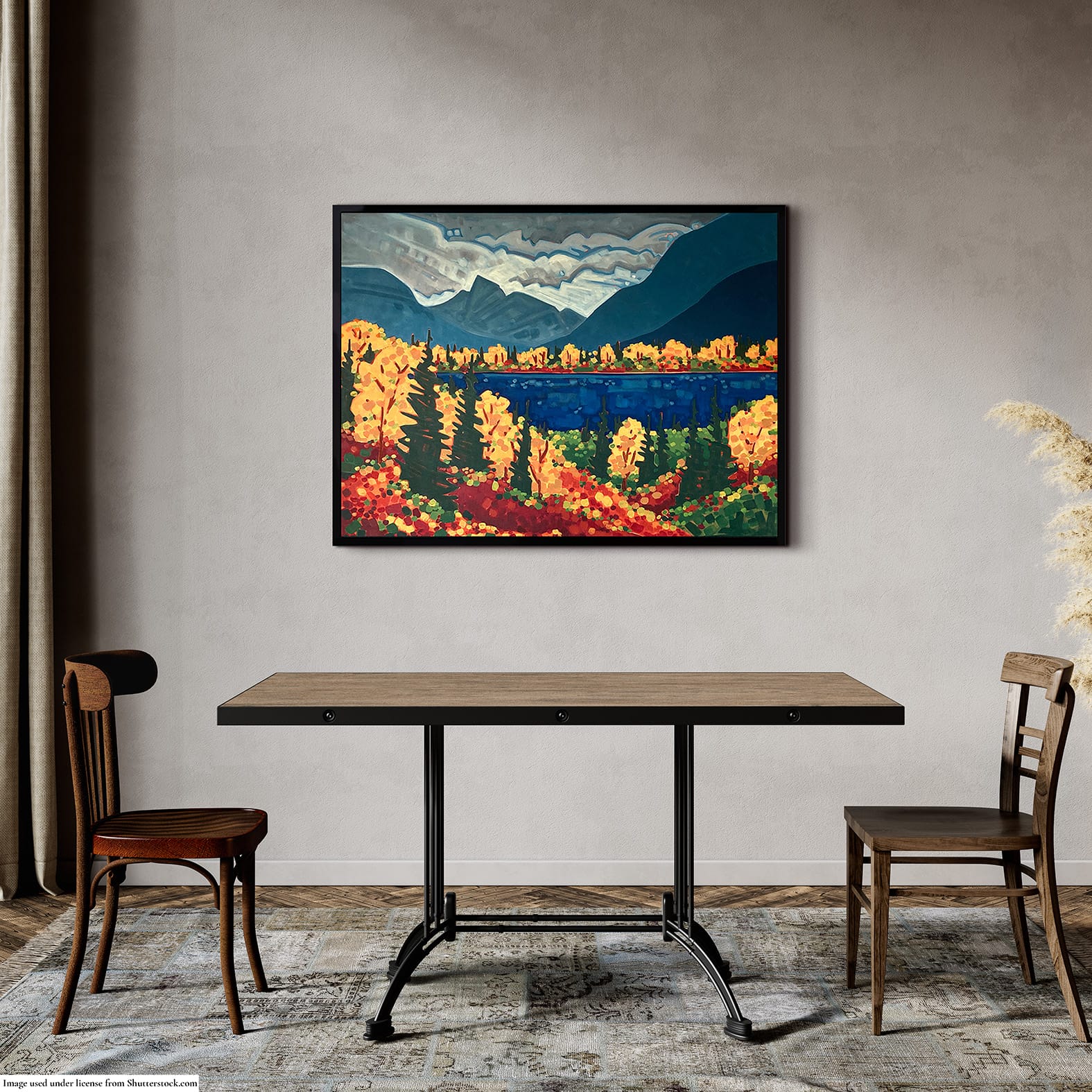 painting in interior
