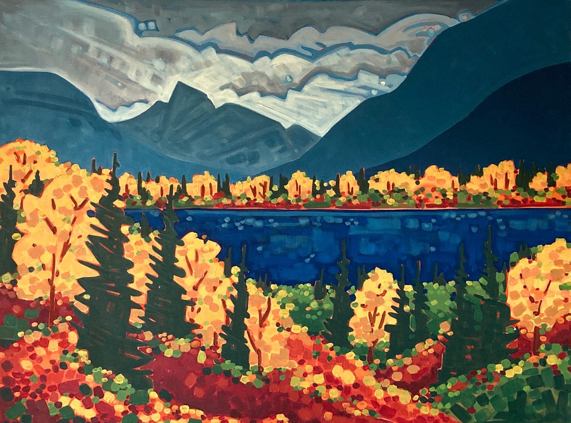 painting close up