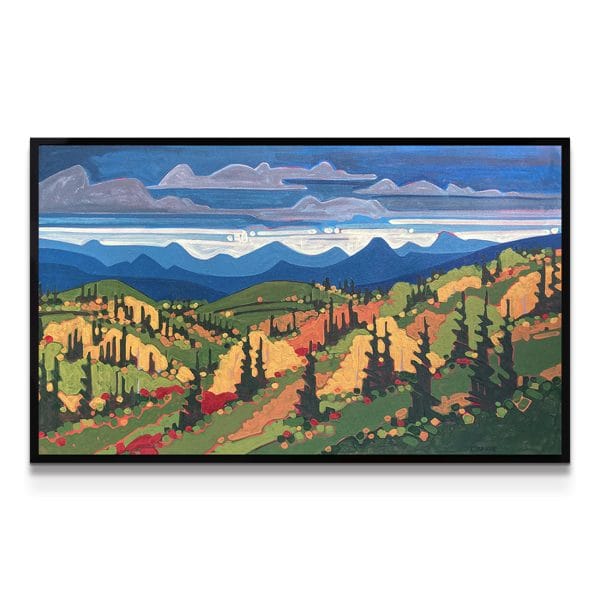 painting on white background