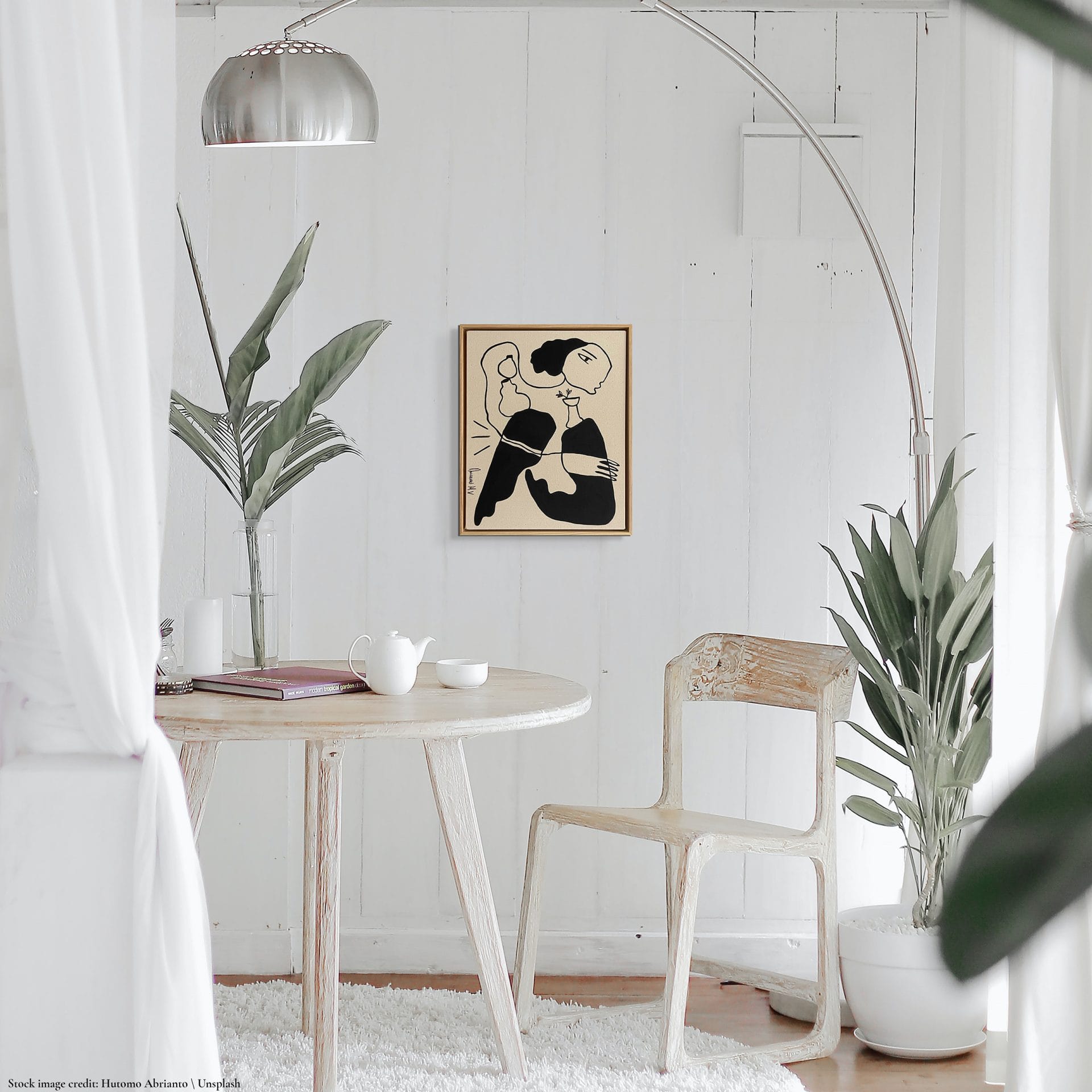 painting in interior