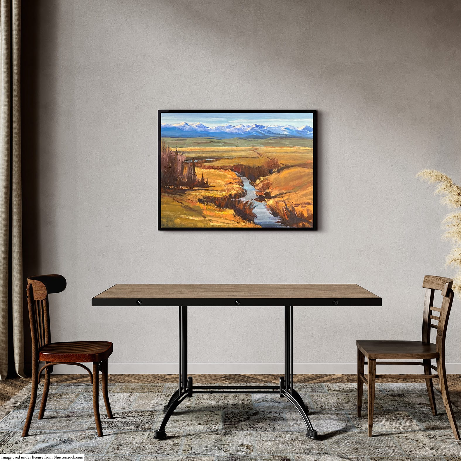 painting in interior