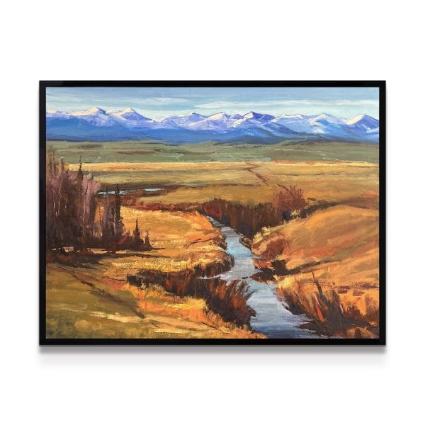 painting on white background