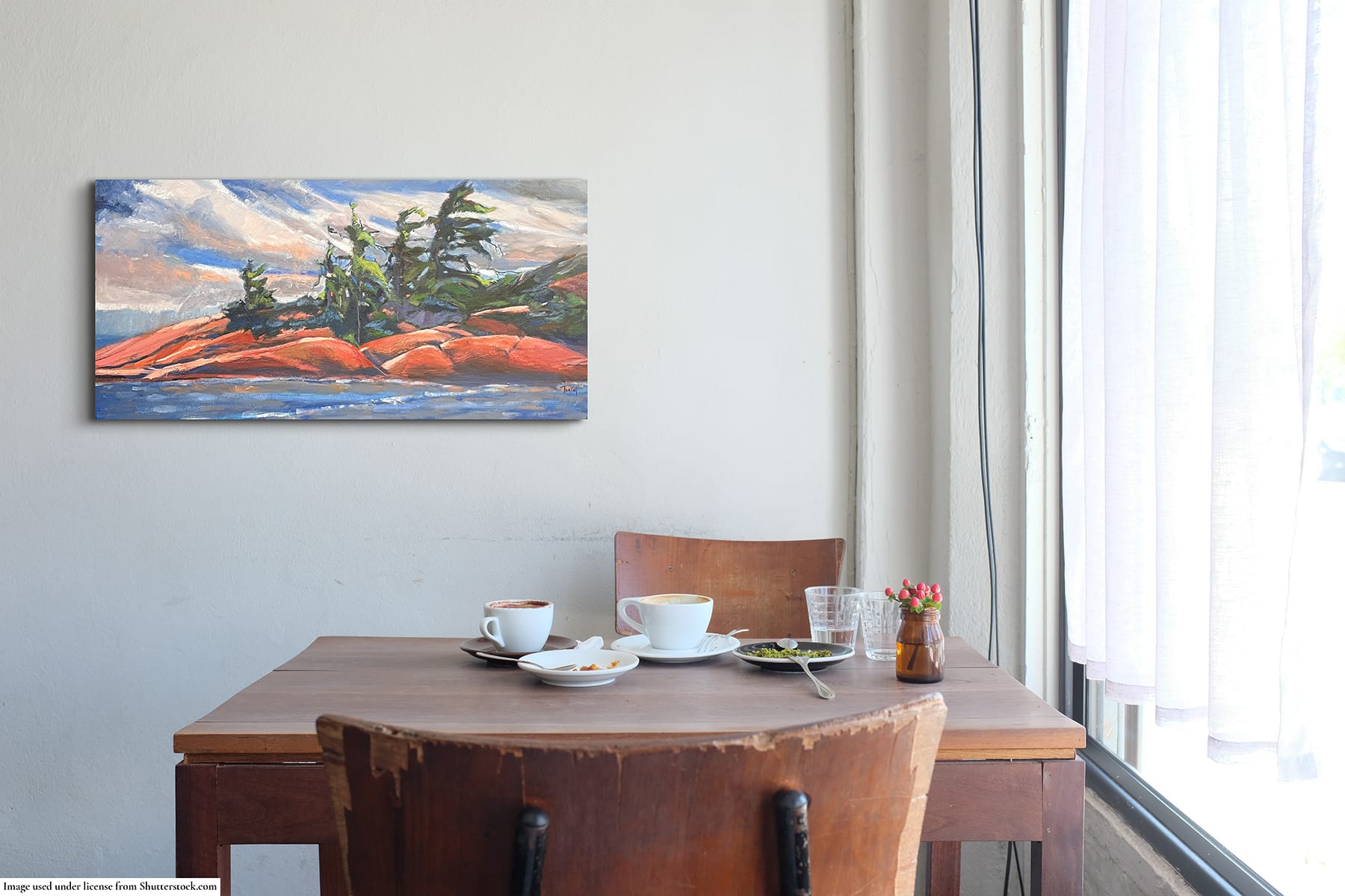 painting in interior