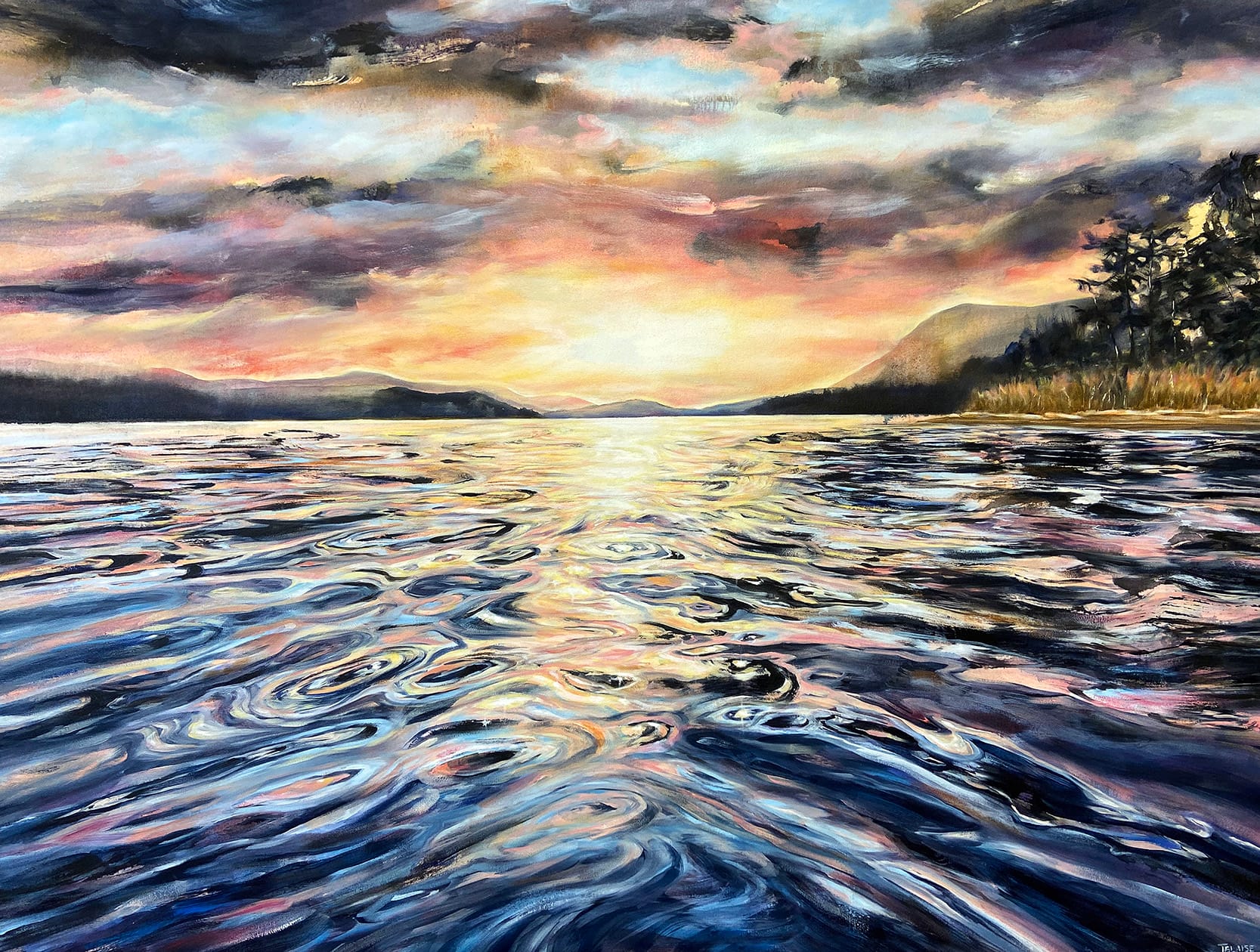 painting close up