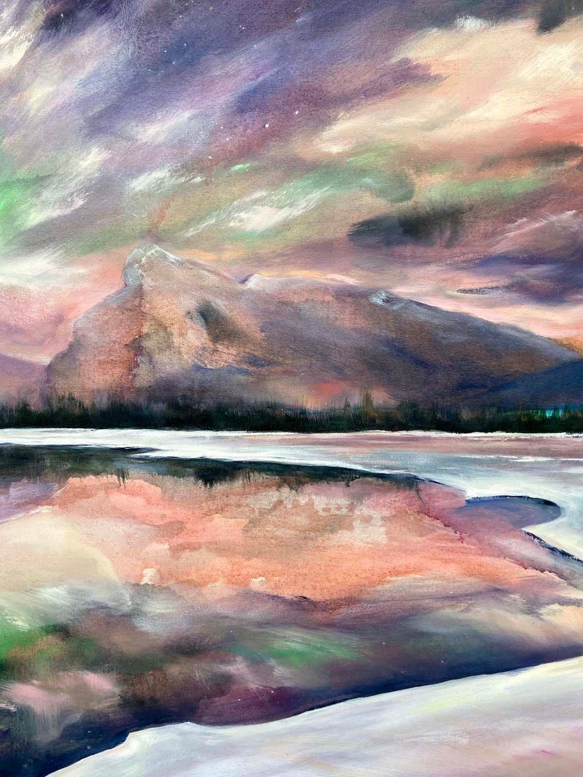 painting close-up