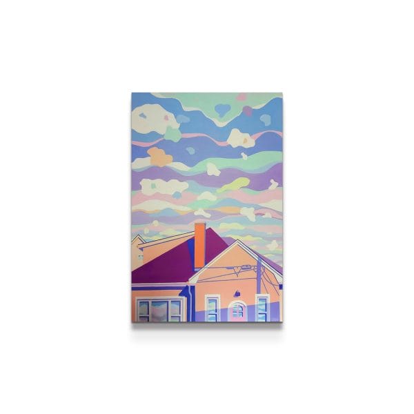 painting on white background