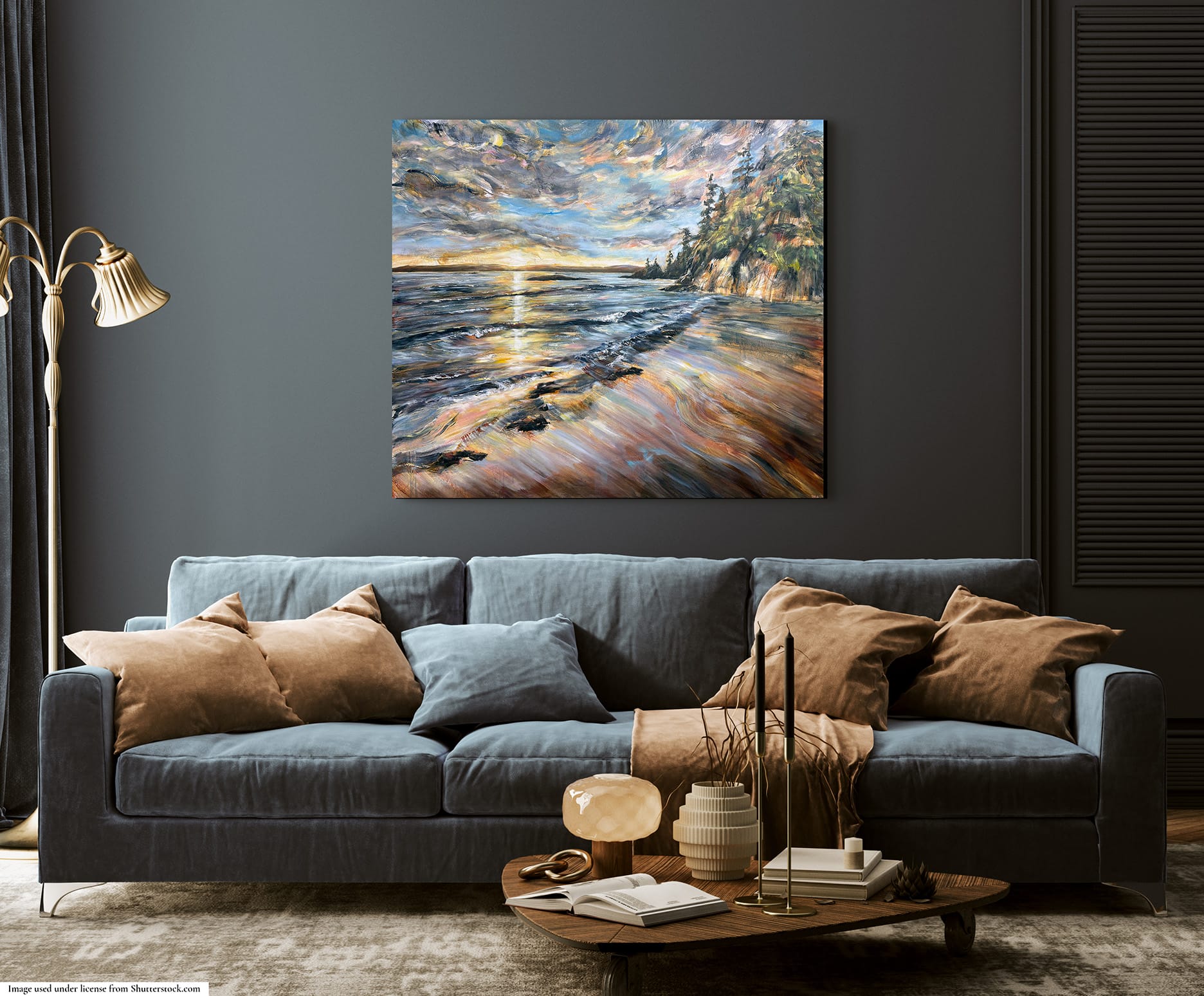 painting in interior