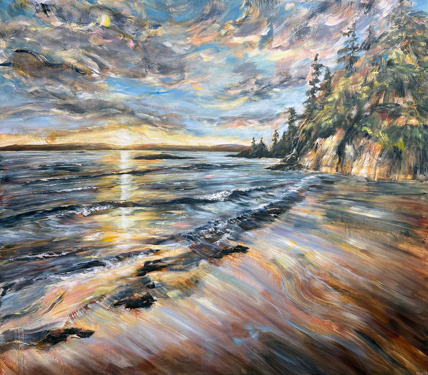 painting close up