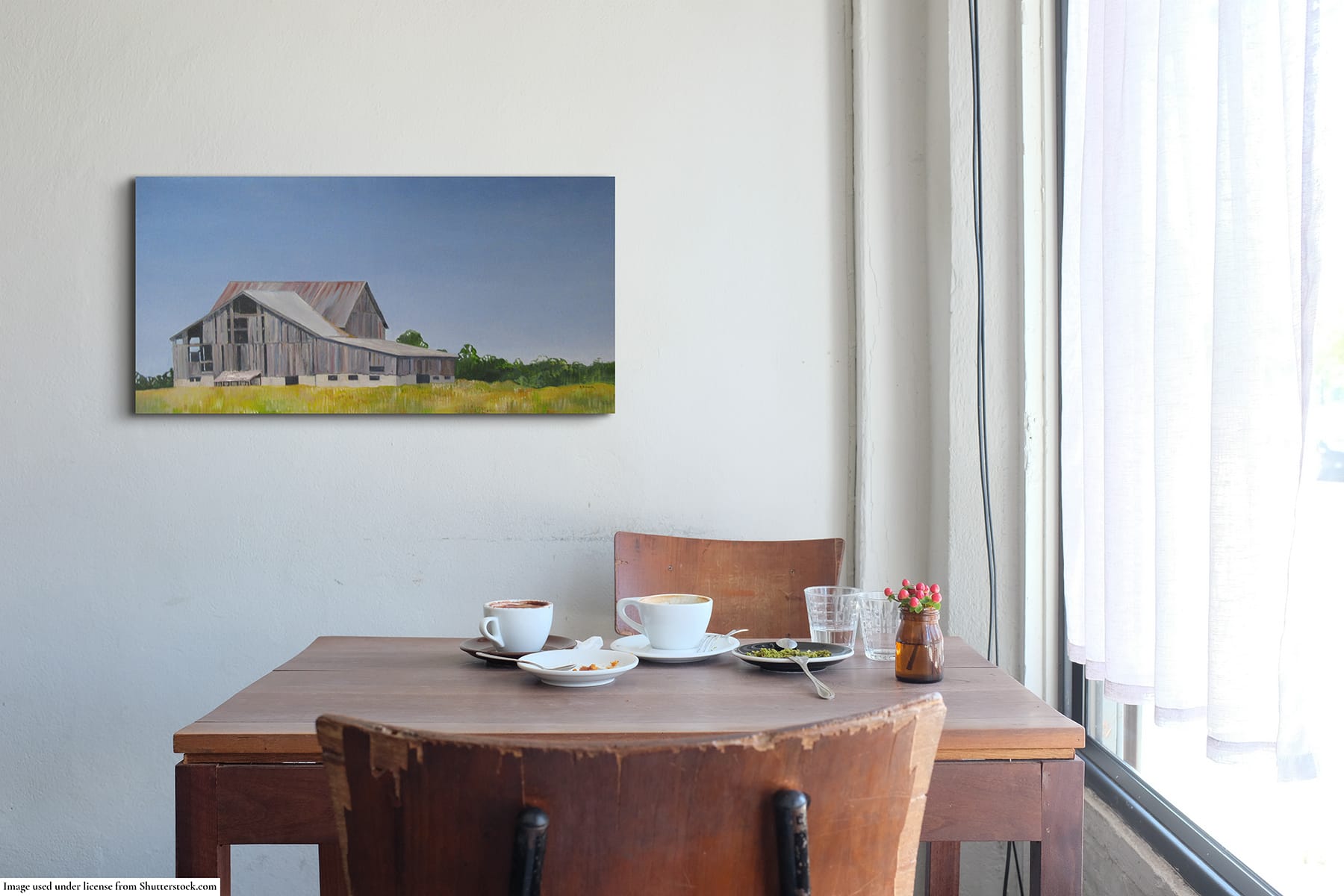 painting in interior