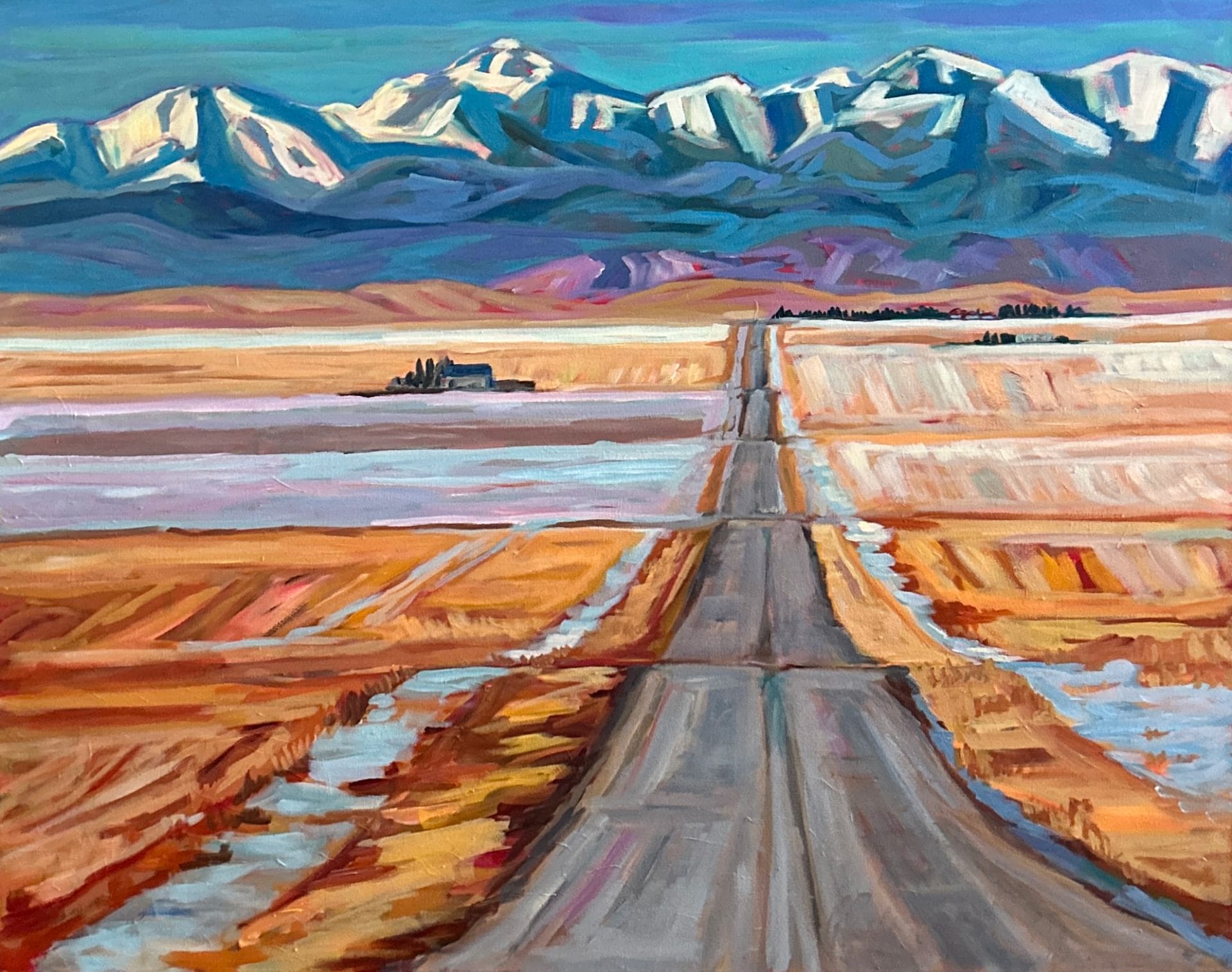 painting close up