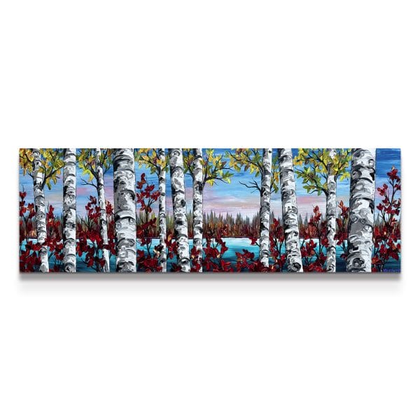 painting on white background