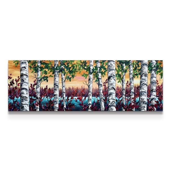 painting on white background