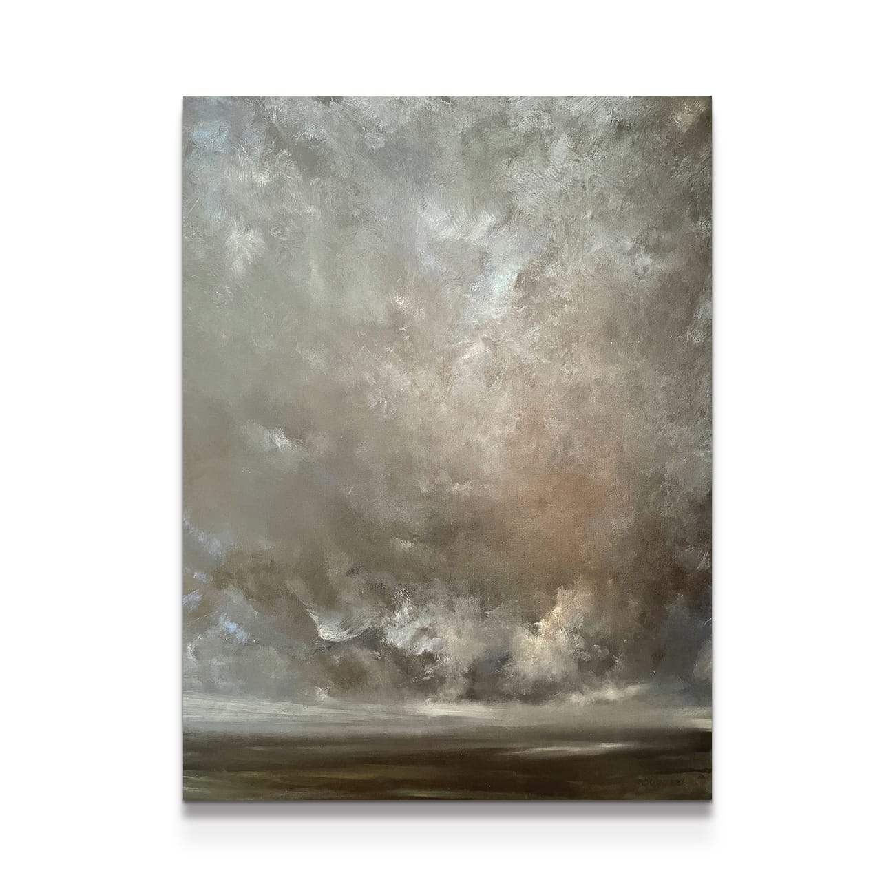 painting on white background