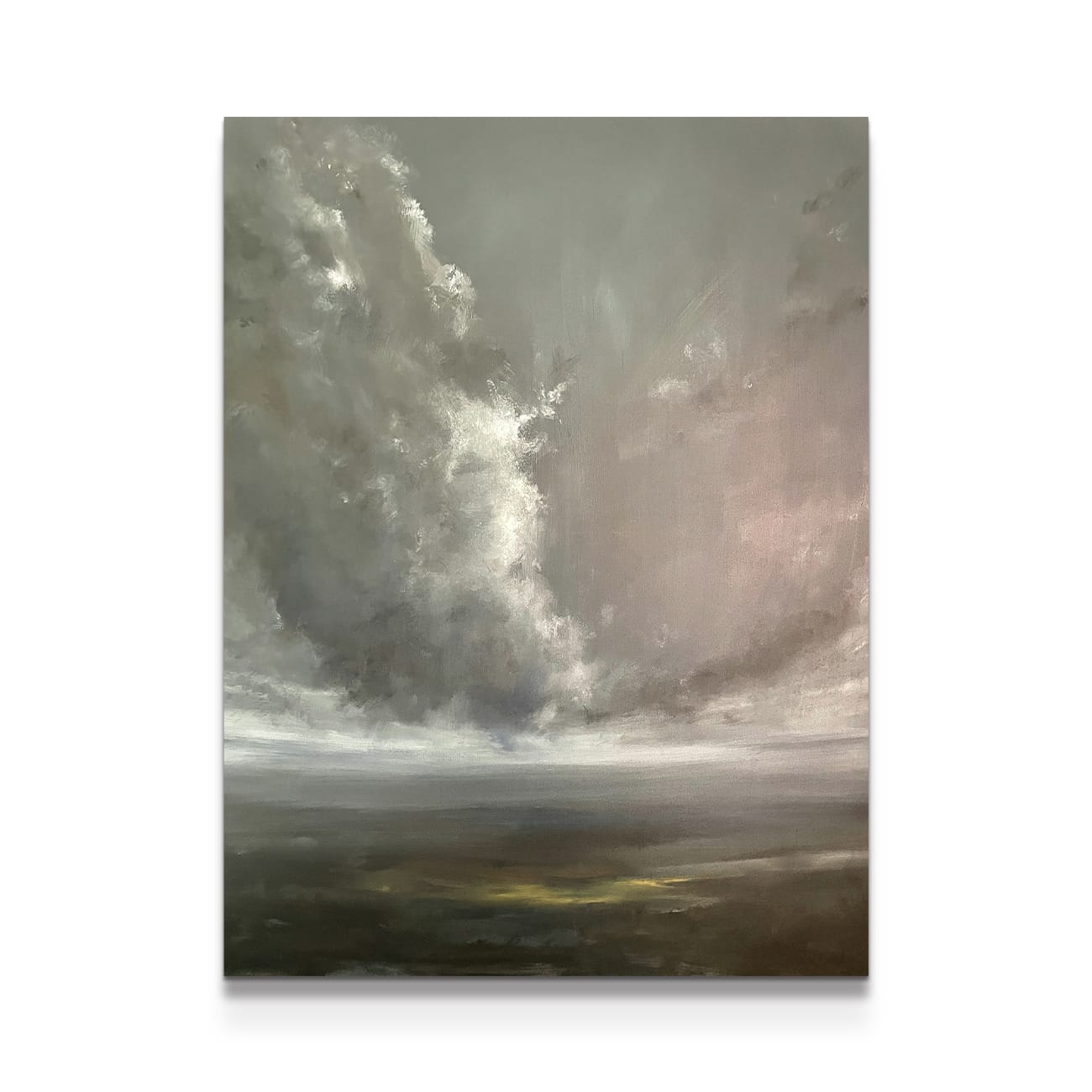 painting on white background