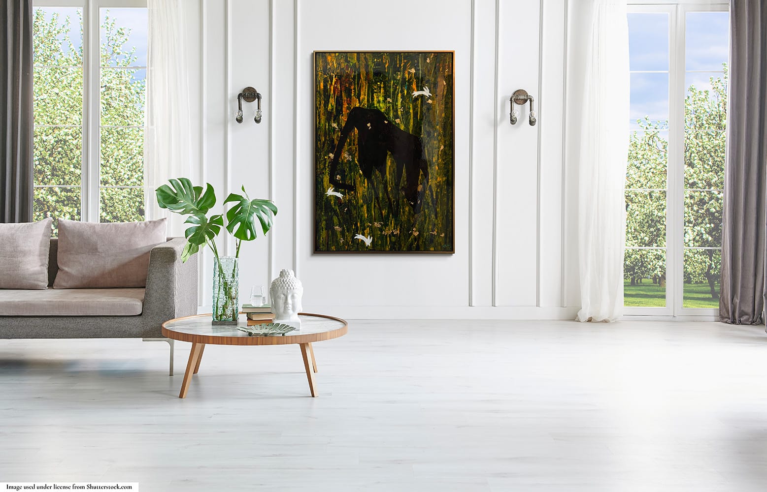 painting in interior