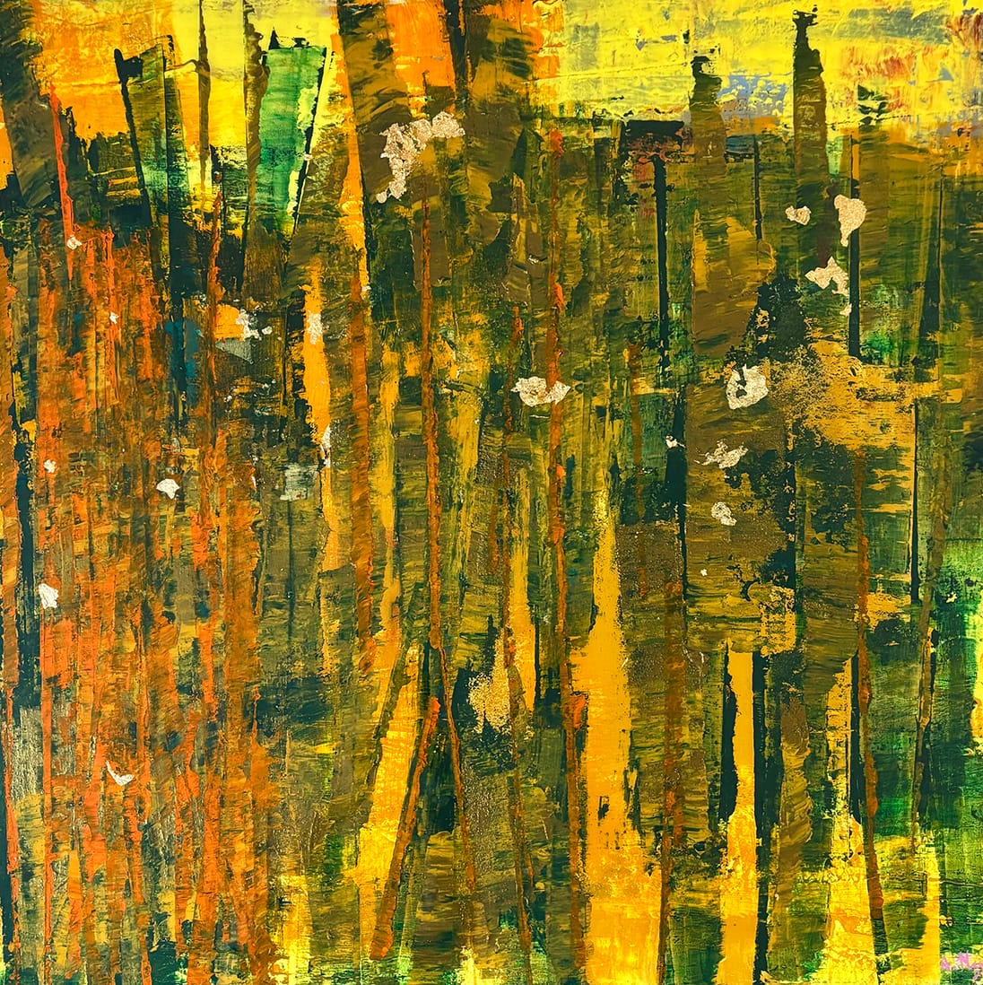 painting close up