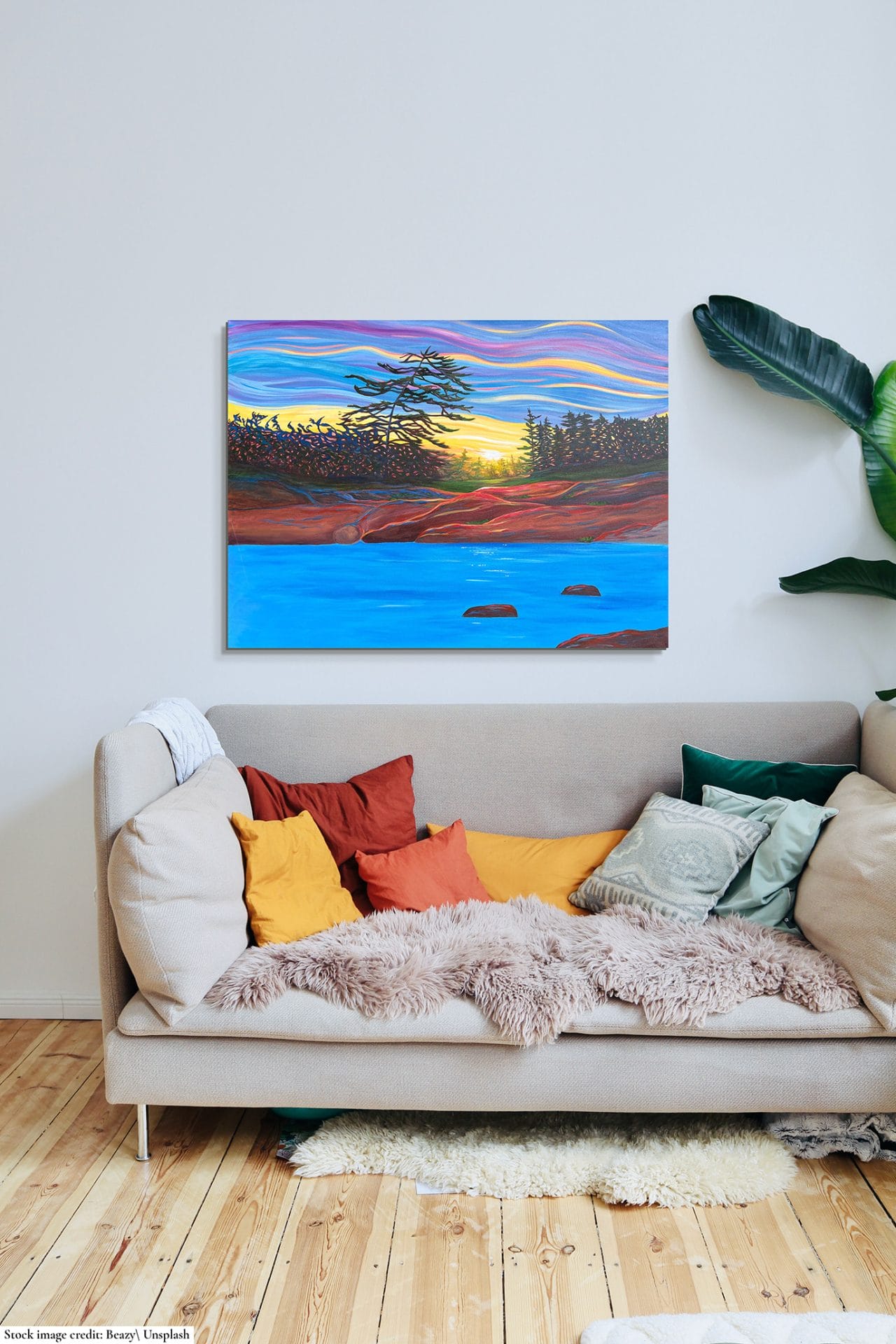 painting in interior