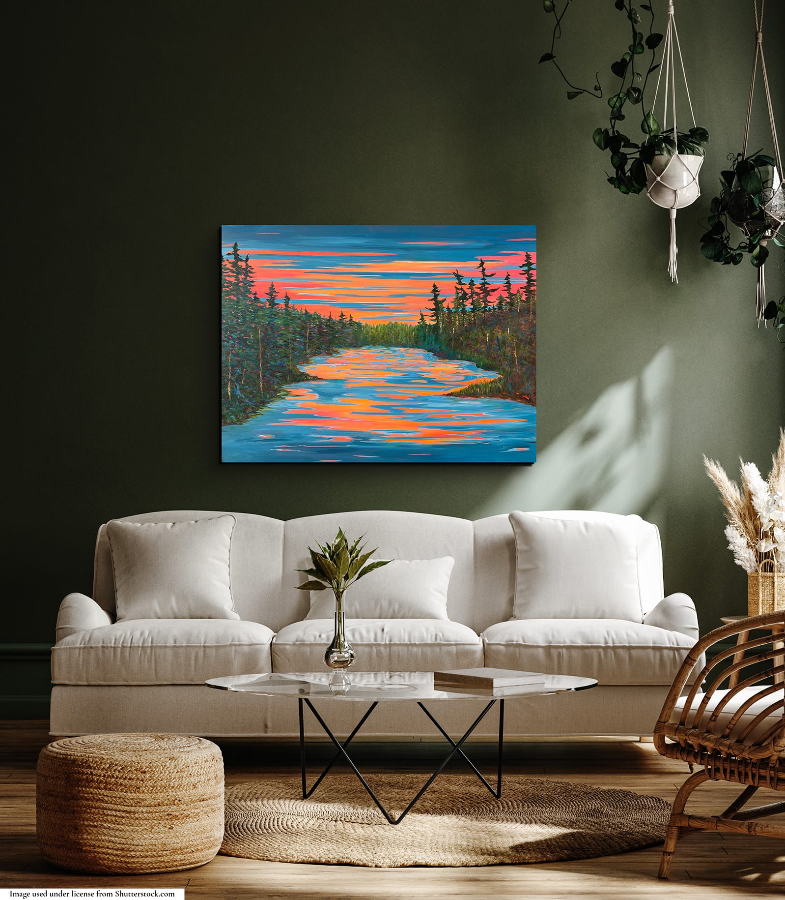 painting in interior