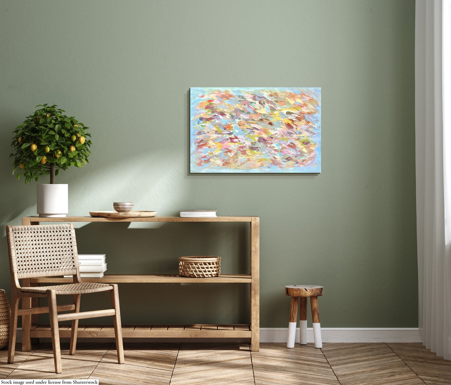 painting in interior