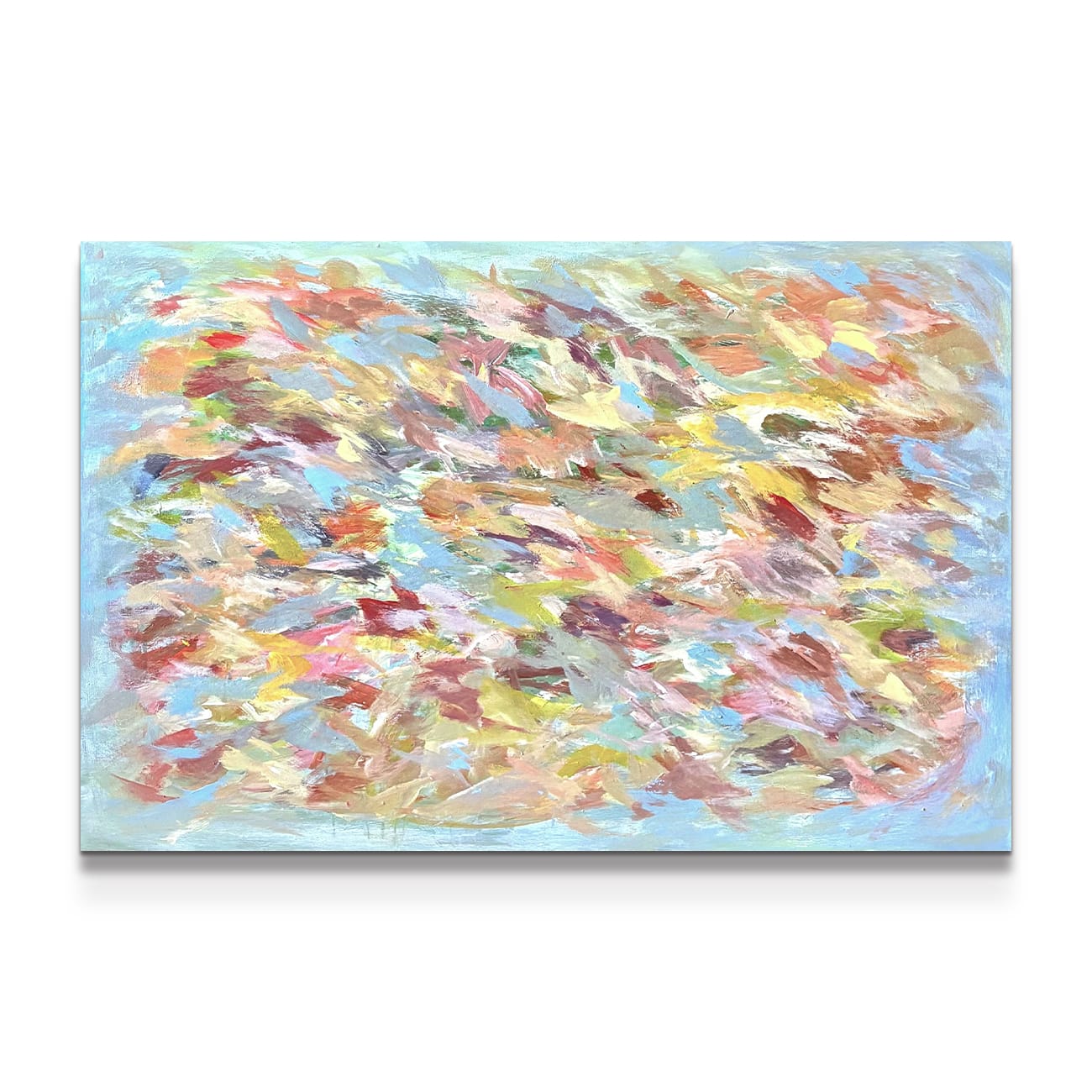 painting on white background