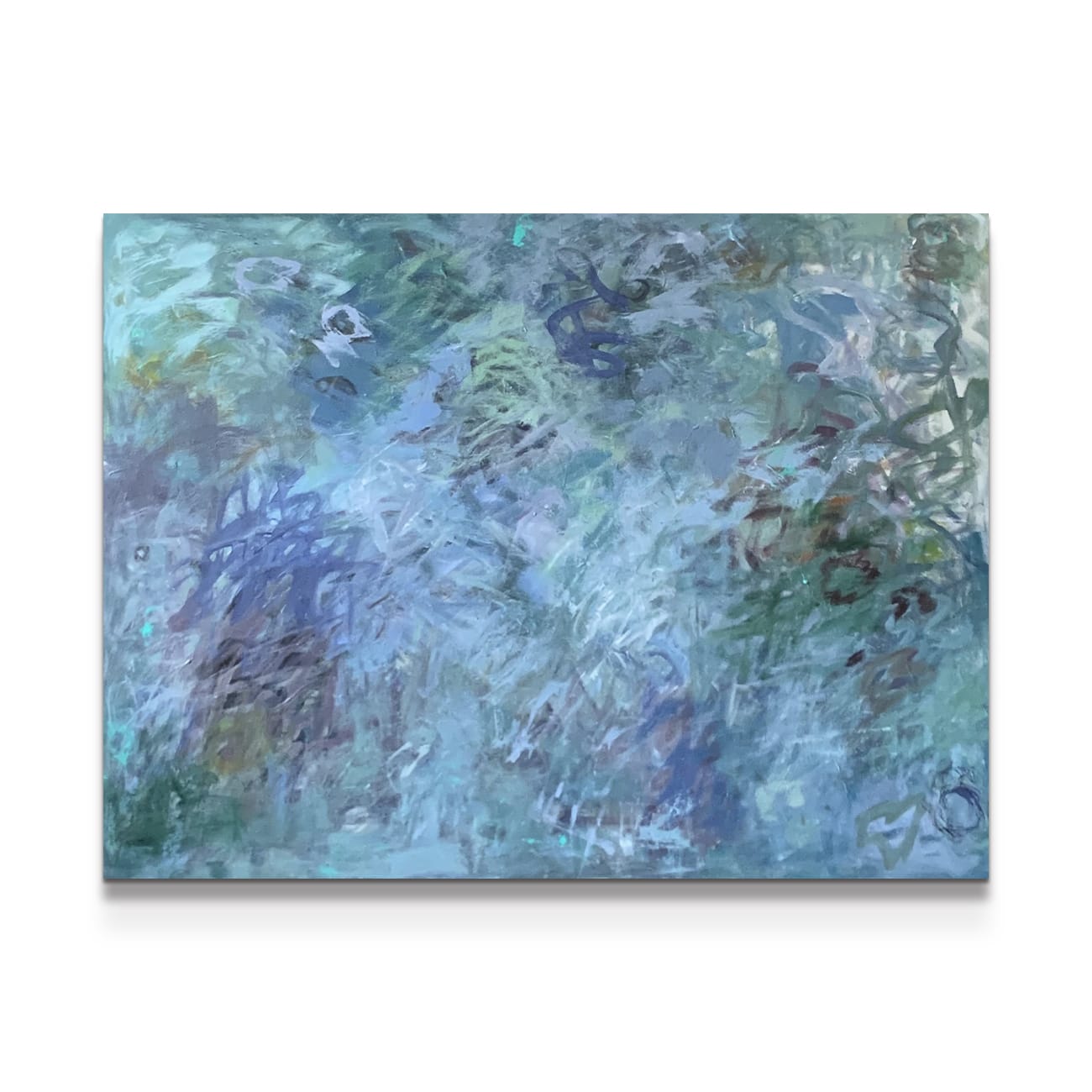 painting on white background