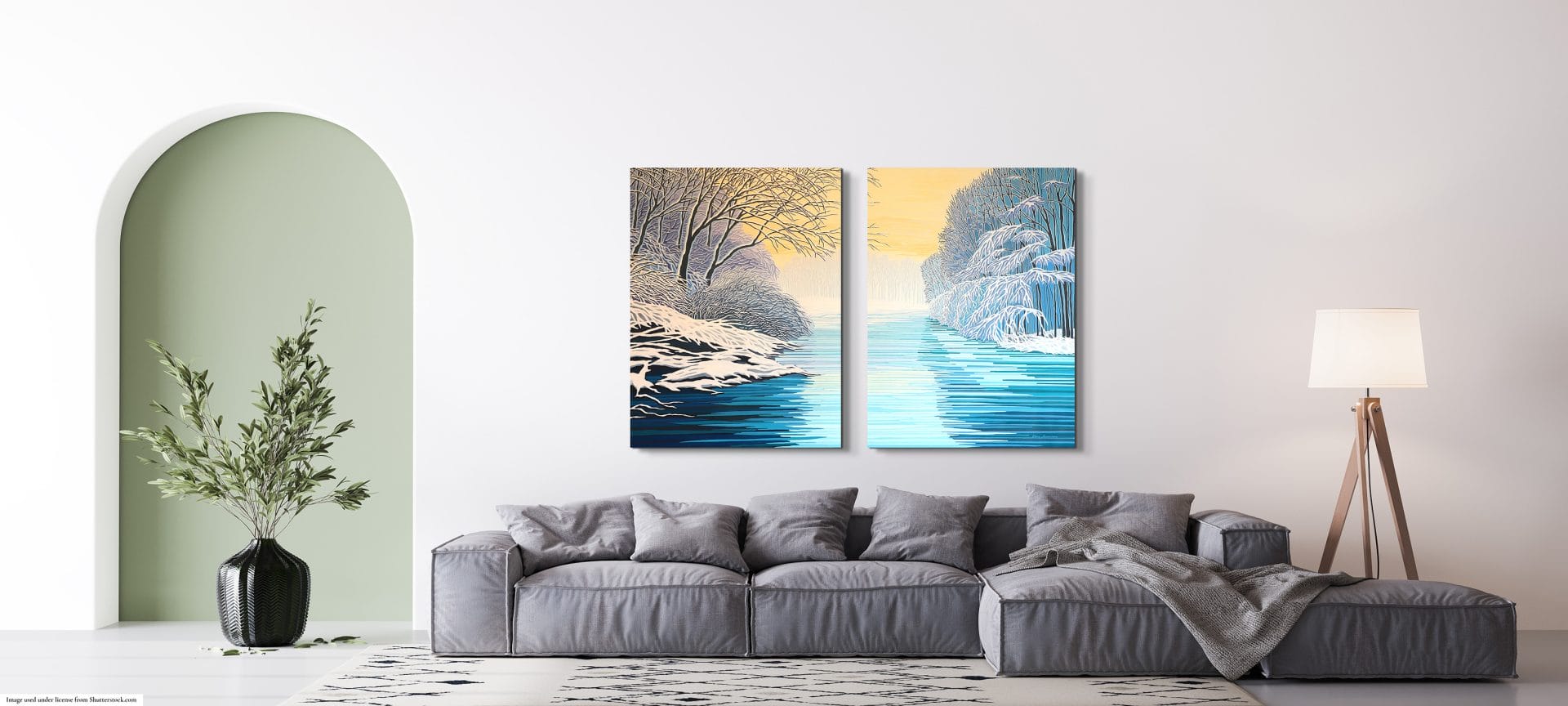 painting in interior