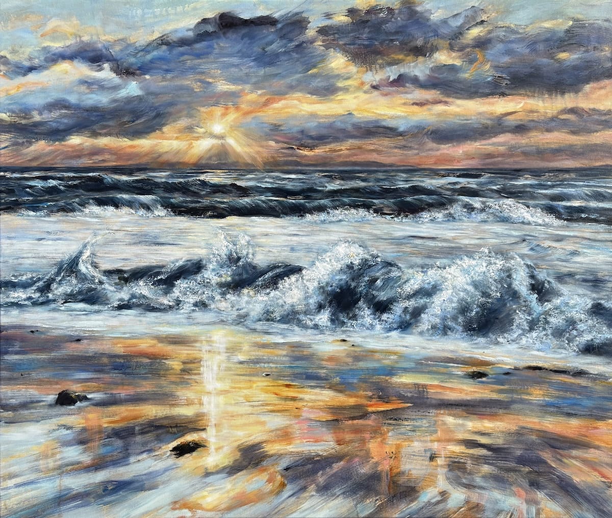 painting close up