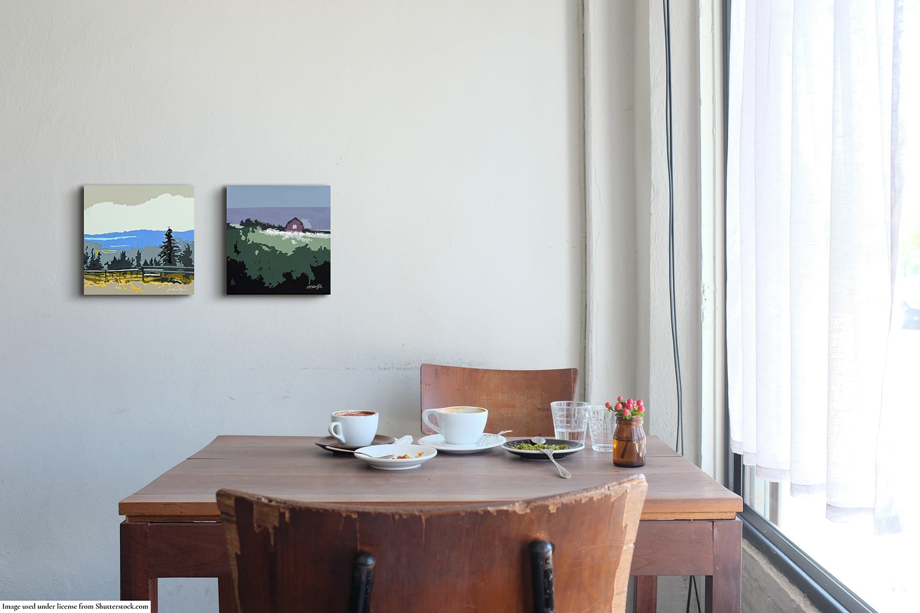 painting in interior