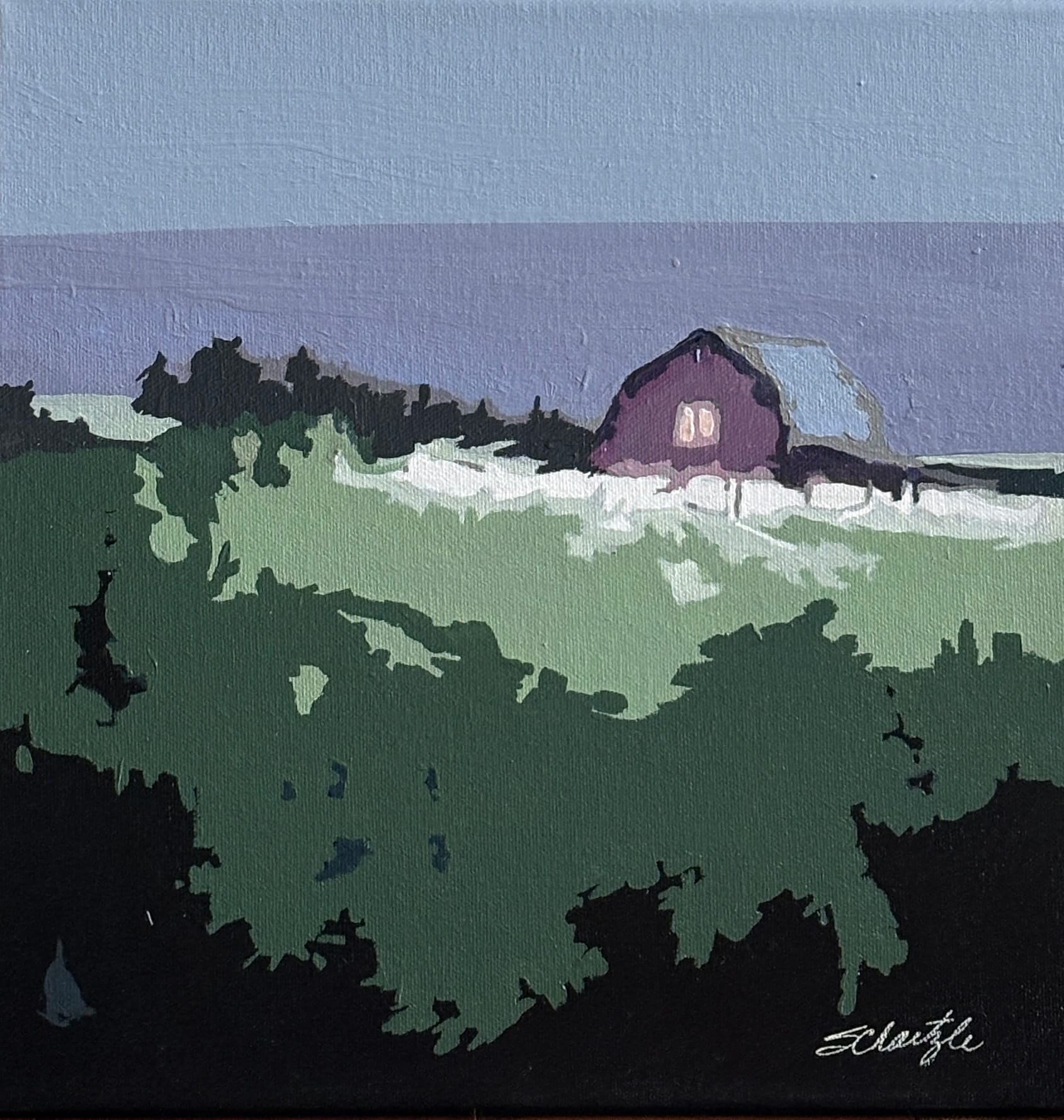 in the evening light sheila schaetzle artmatch