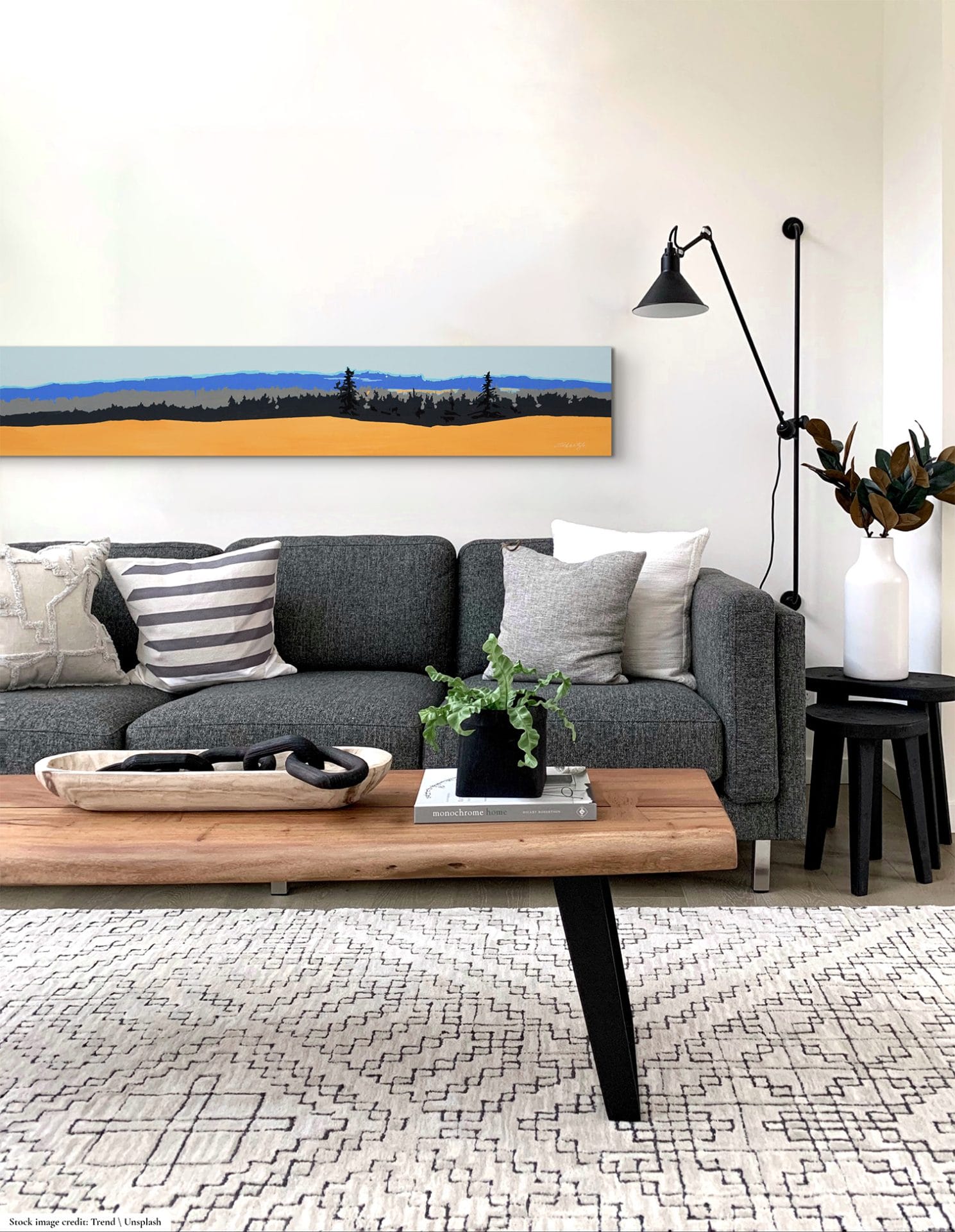 painting in interior