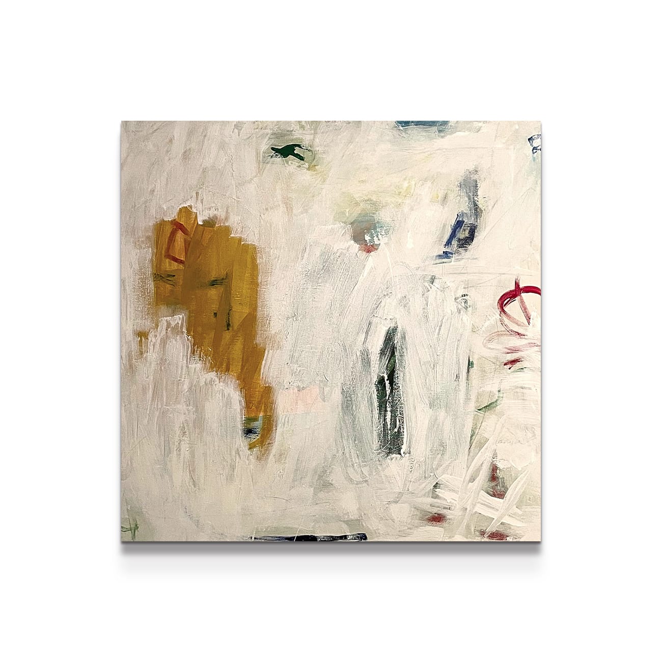 painting on white background